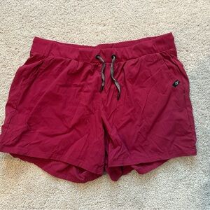 Torrid Happy Camper Red Shorts